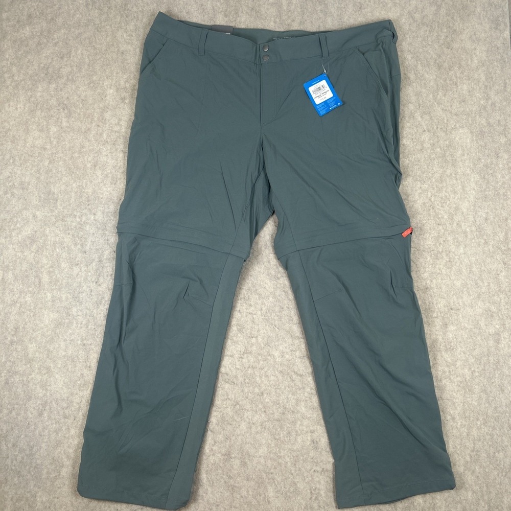 Columbia Silver Ridge Green Omni-Shield  Women's Convertible Pants Size 24 NWT